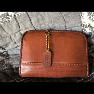 Coach coin/credit card wallet